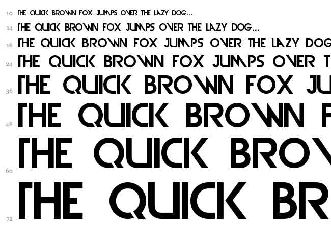 Devil Breeze font waterfall